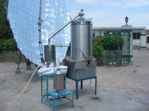 complete solar distillation system